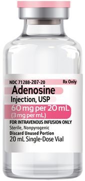 Adenosine Injection, USP 60 mg per 20 mL